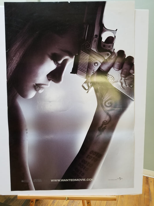 Wanted (2008) original movie poster - front