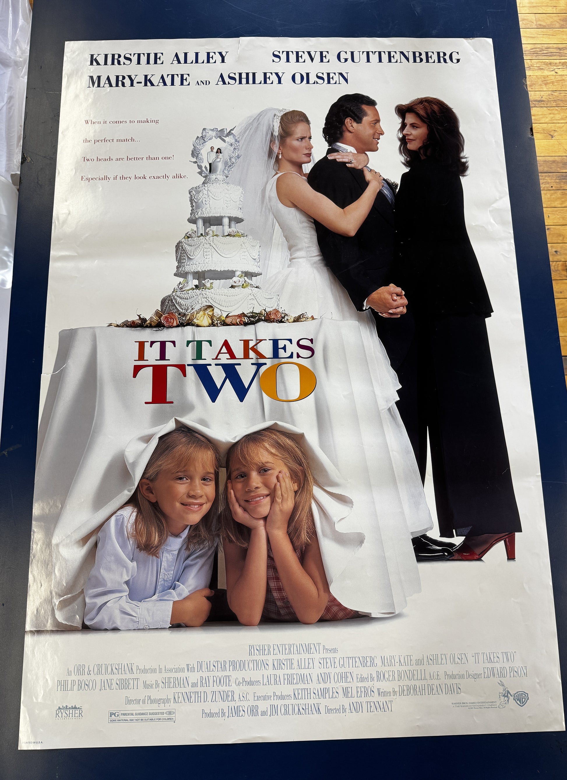It Takes Two (1995) original movie poster - front
