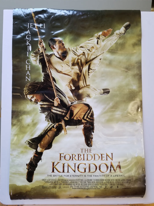 The Forbidden Kingdom (2008) original movie poster - front