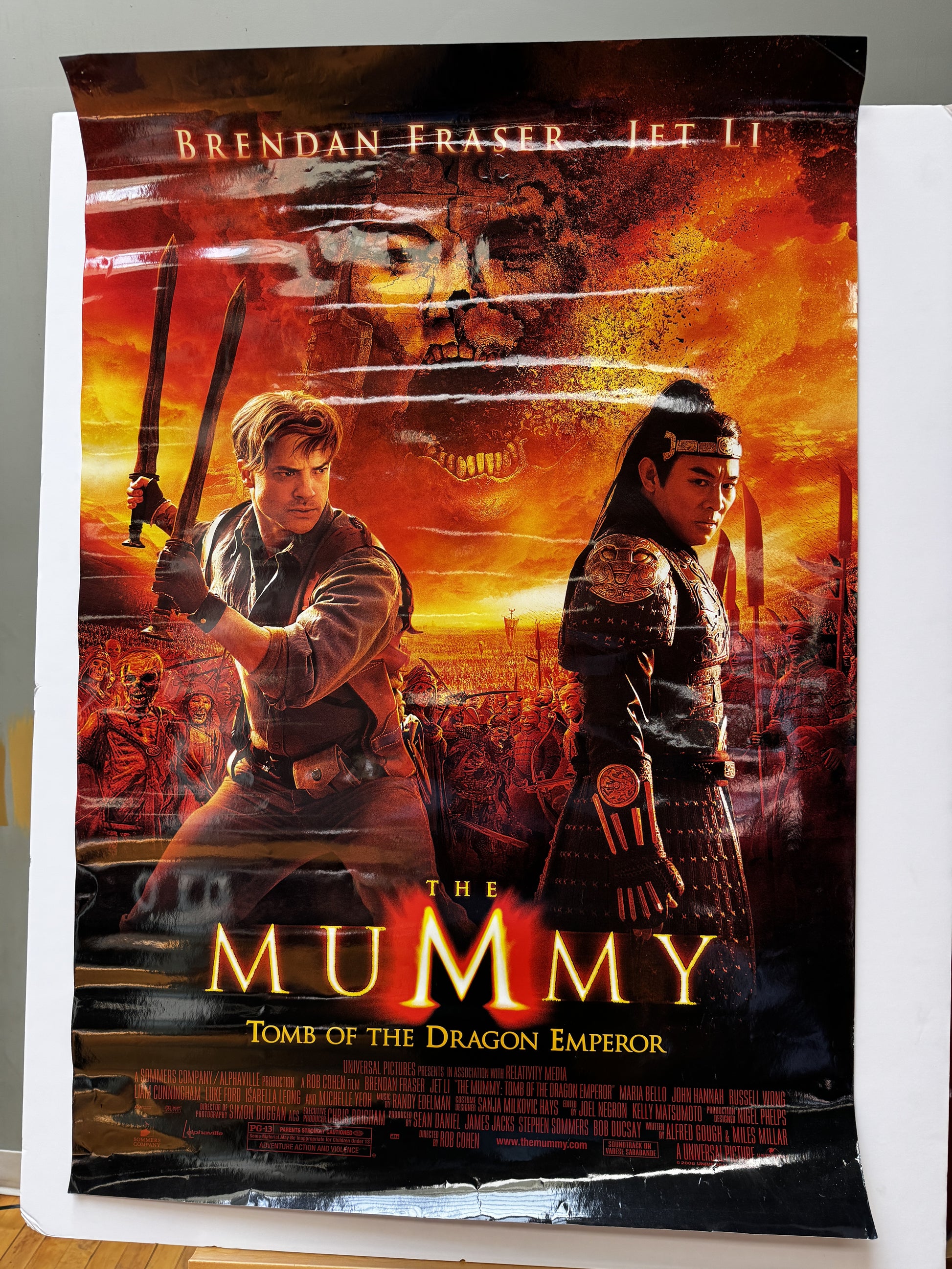The Mummy: Tomb of the Dragon Emperor (2008) original movie poster - front