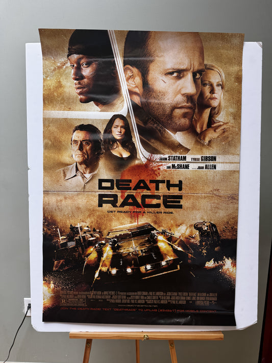 Death Race (2008) original movie poster - front