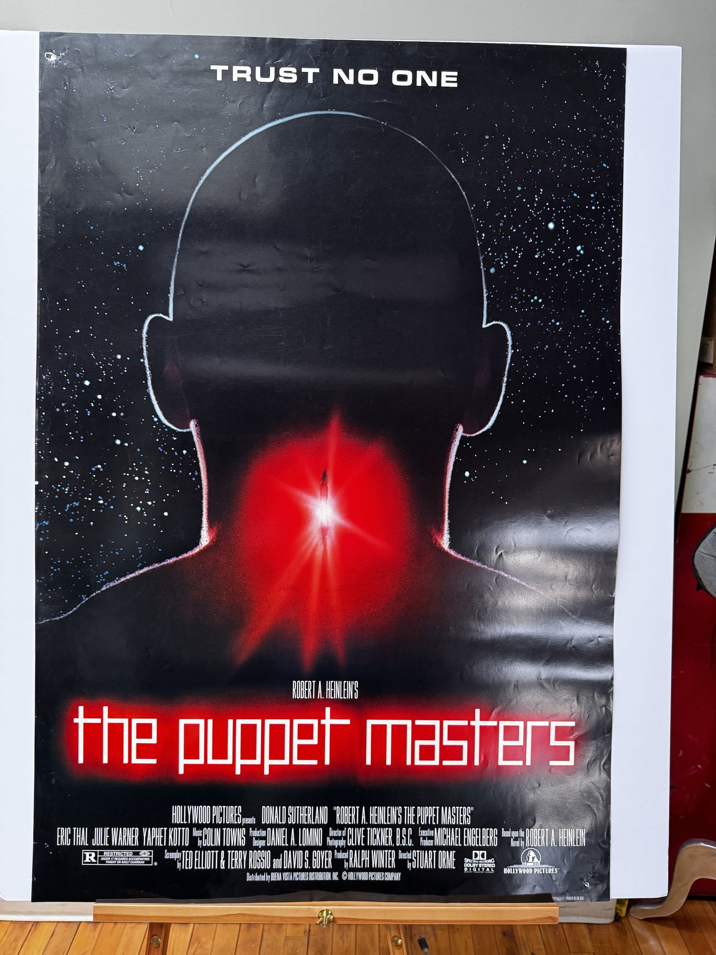 The Puppet Masters (1994) original movie poster - front