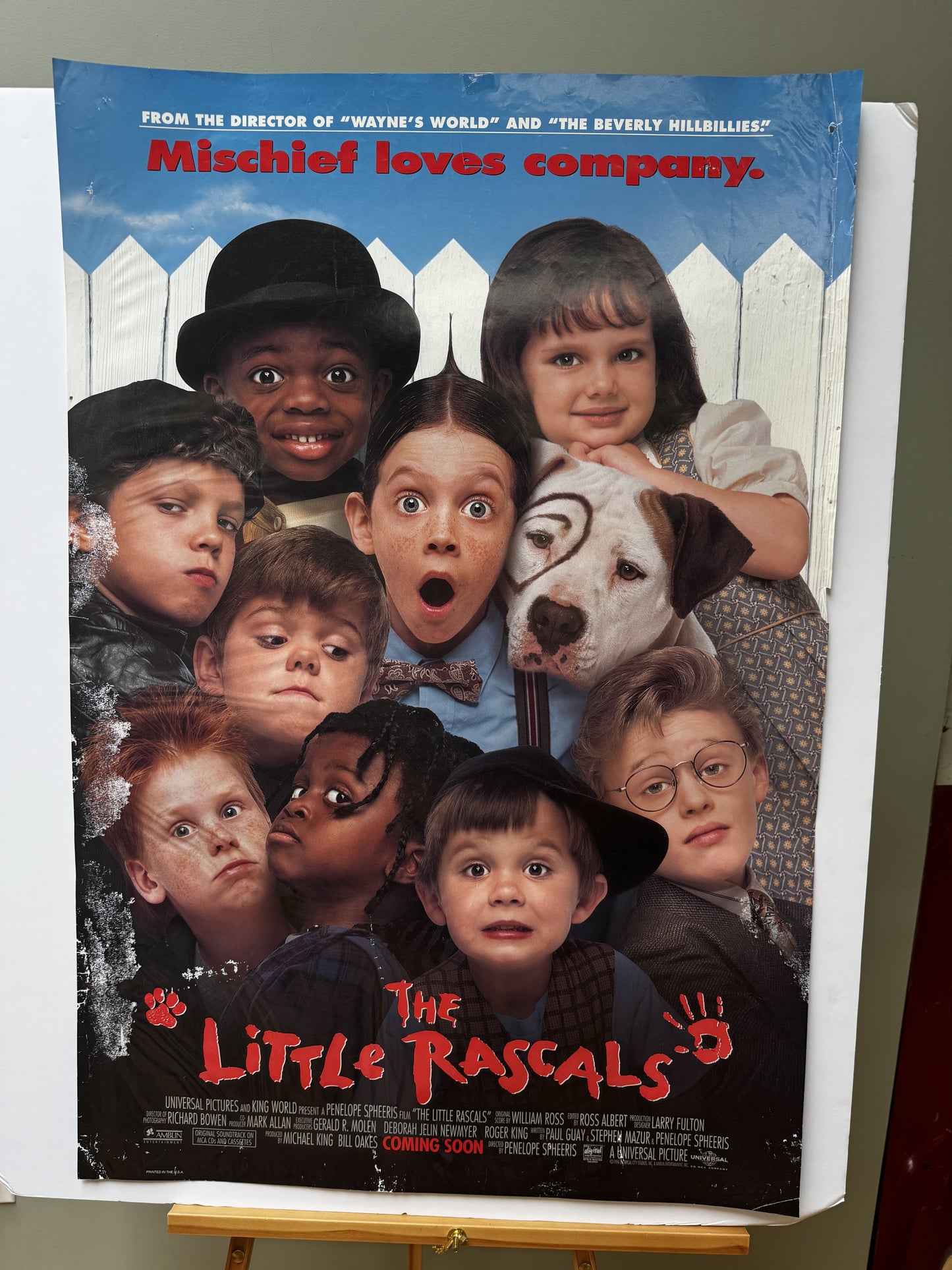 The Little Rascals (1994) original movie poster - front