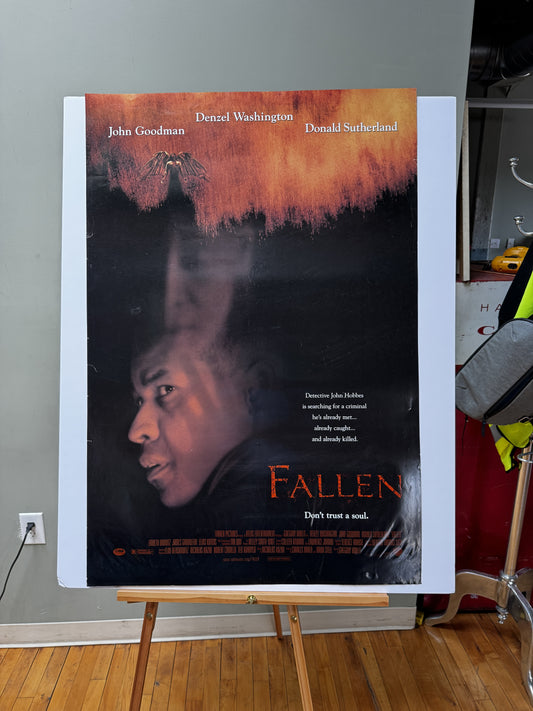 Fallen (1998) original movie poster - front