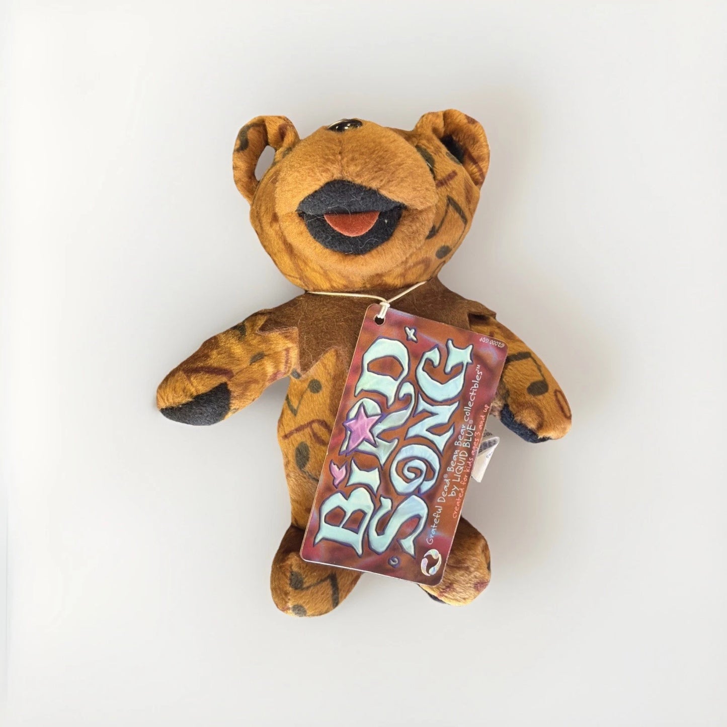 Grateful Dead "Bird Song" Bean Bear by Liquid Blue (New With Tags)