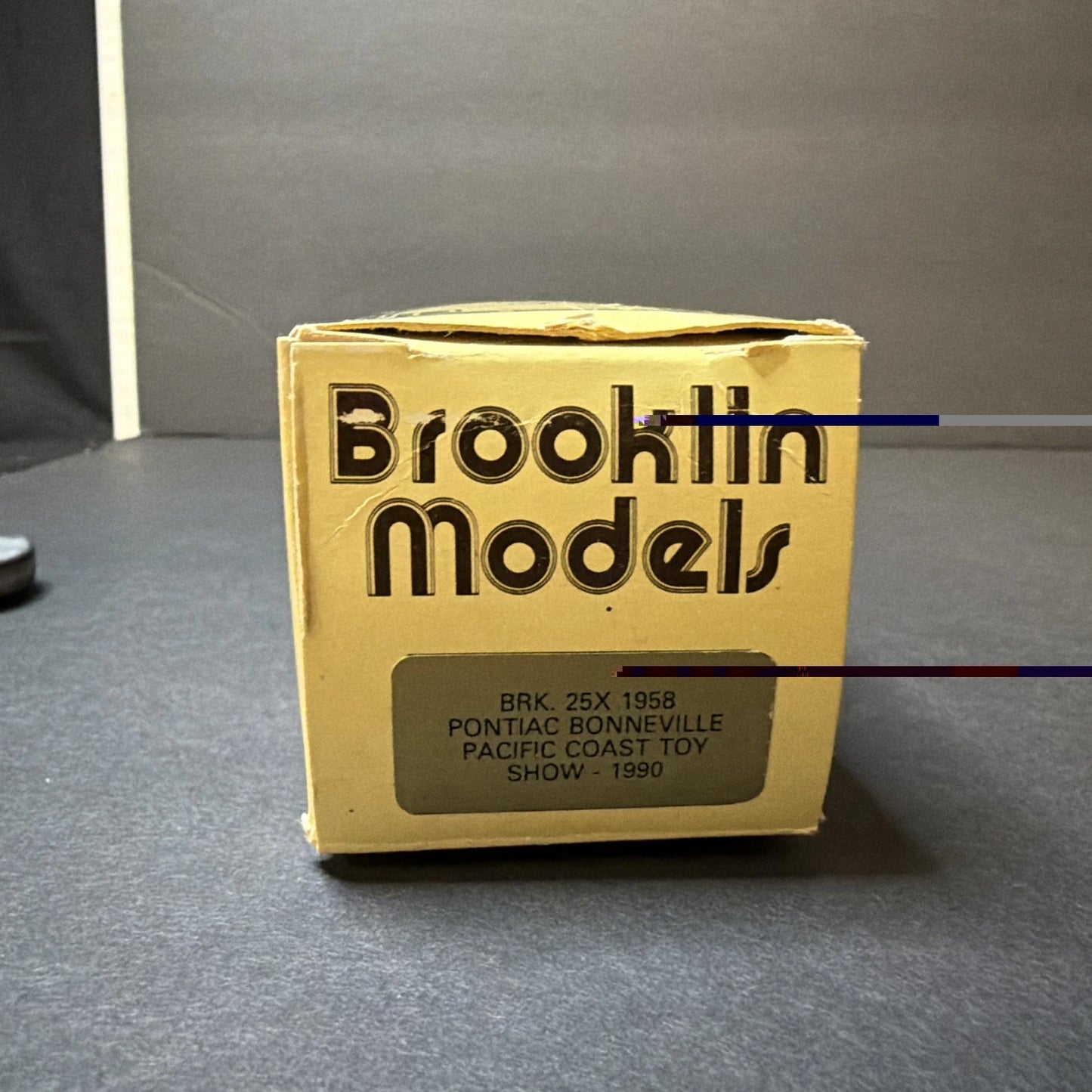 Brooklin Models 1958 Pontiac Bonneville — 1:43 Diecast (BRK 25X, Pacific Toy Show Edition, Boxed)