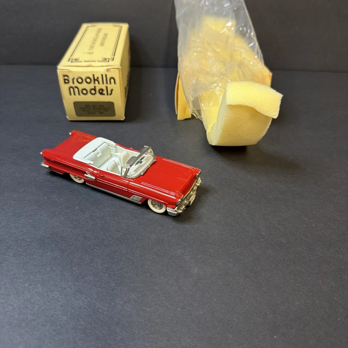 Brooklin Models 1958 Pontiac Bonneville — 1:43 Diecast (BRK 25X, Pacific Toy Show Edition, Boxed)
