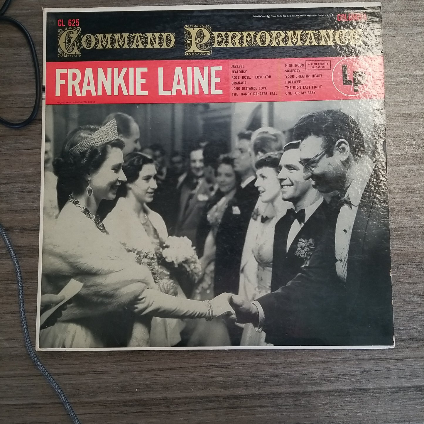 Frankie Laine - Command Performance (1955, Columbia) VG+/VG+