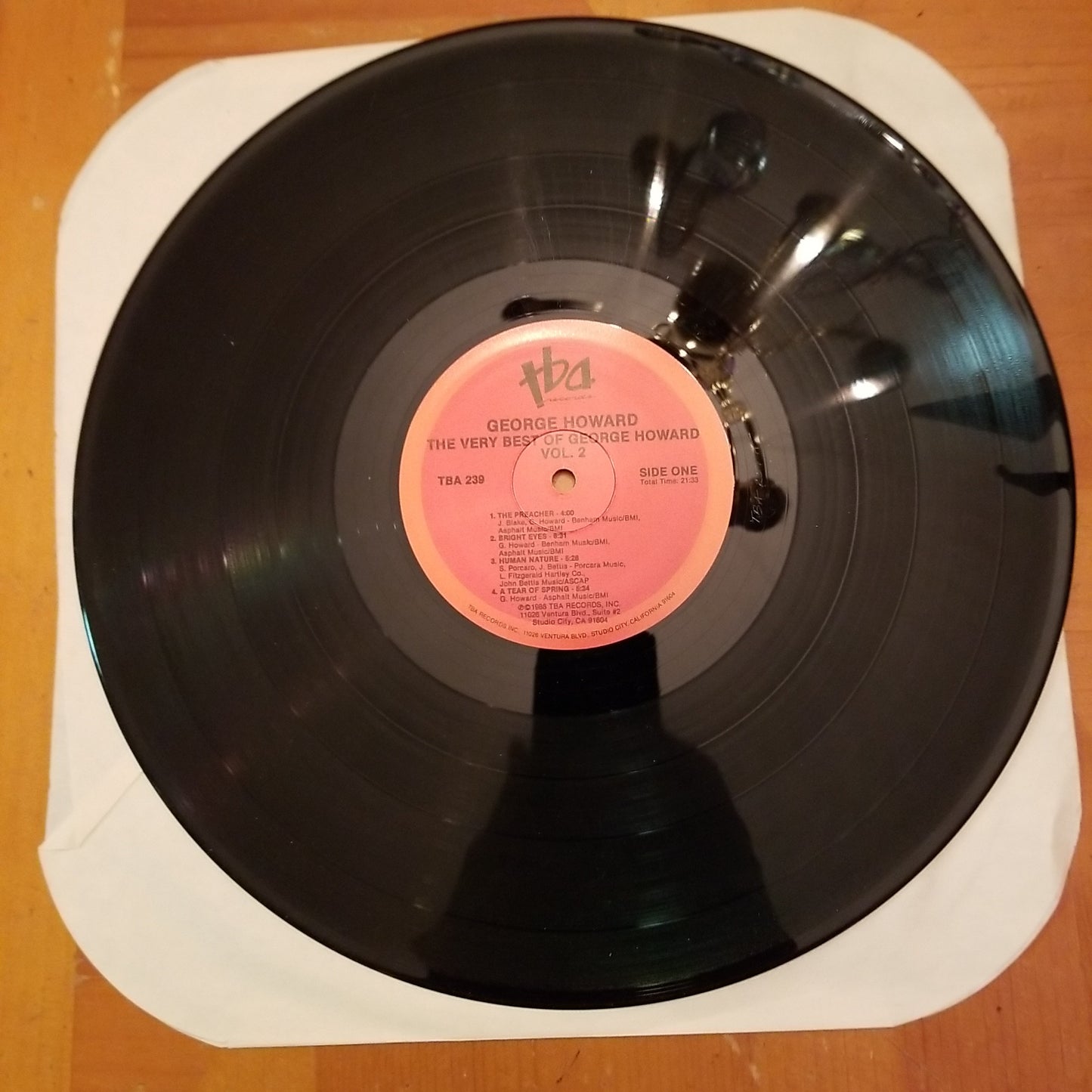 George Howard - The Very Best of George Howard Vol. 2 (1988) VG+/VG+ TEST DO NOT PURCHASE