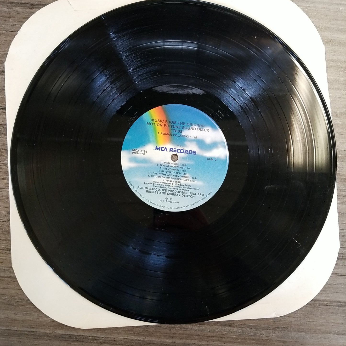 Philippe Sarde - 'Tess' - Music From The Original Motion Picture VG+/VG+