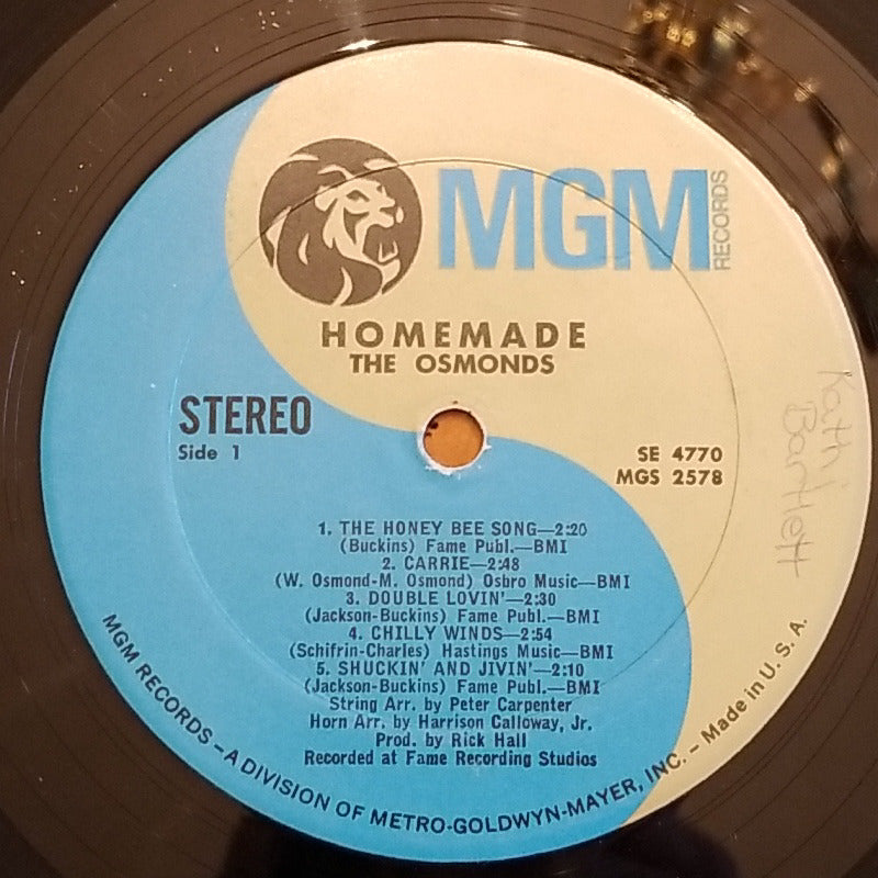 Osmonds, The - Homemade TEST DO NO PURCHASE