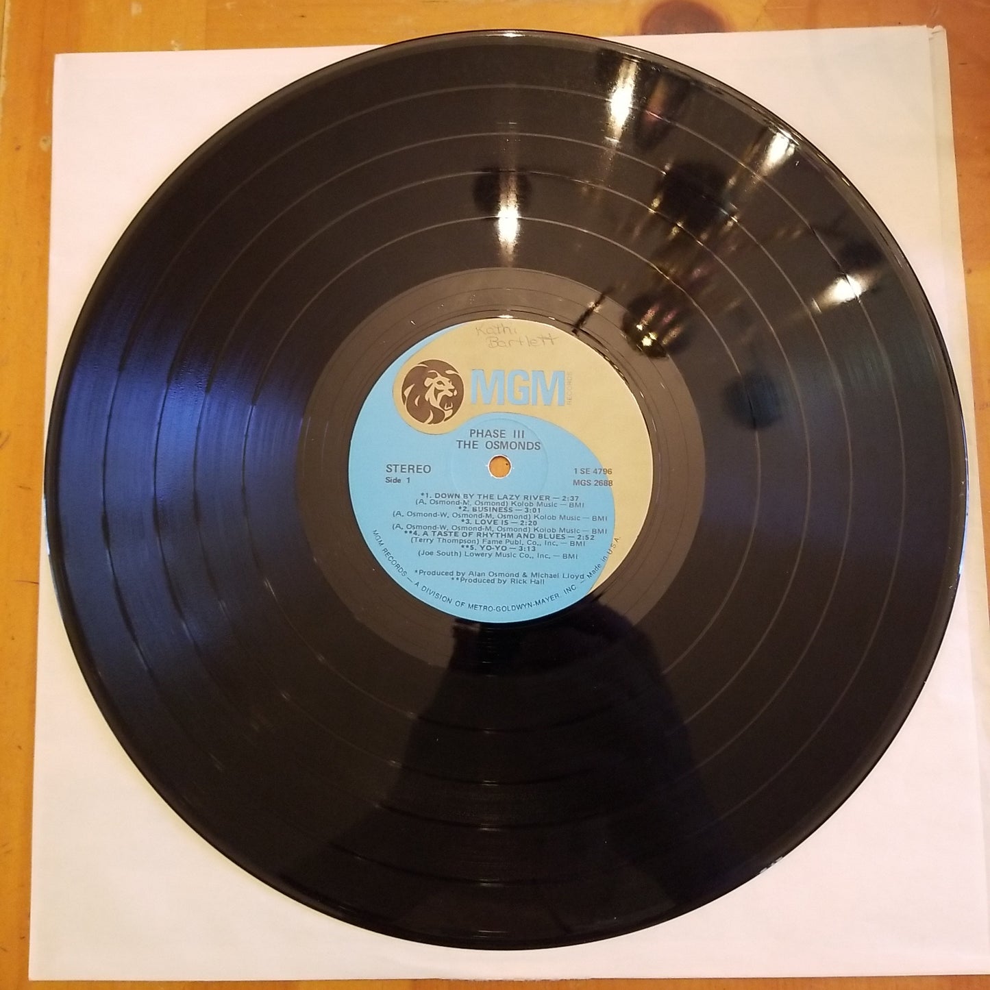 The Osmonds - Phase-III (1971, MGM Records) VG+/VG+