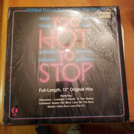 Various - Too Hot To Stop (1985, K-Tel International (USA), Inc.) VG+/VG+
