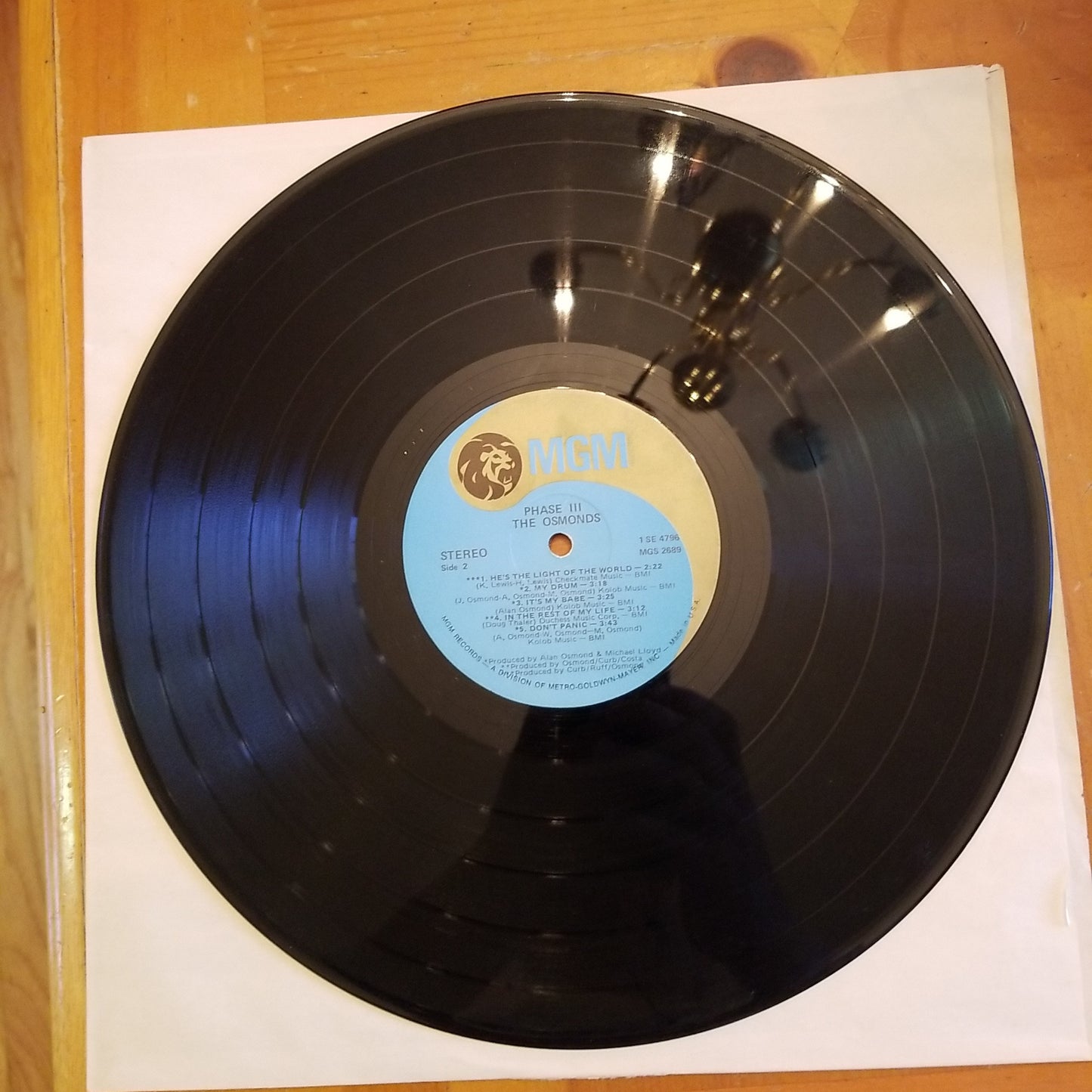The Osmonds - Phase-III (1971, MGM Records) VG+/VG+