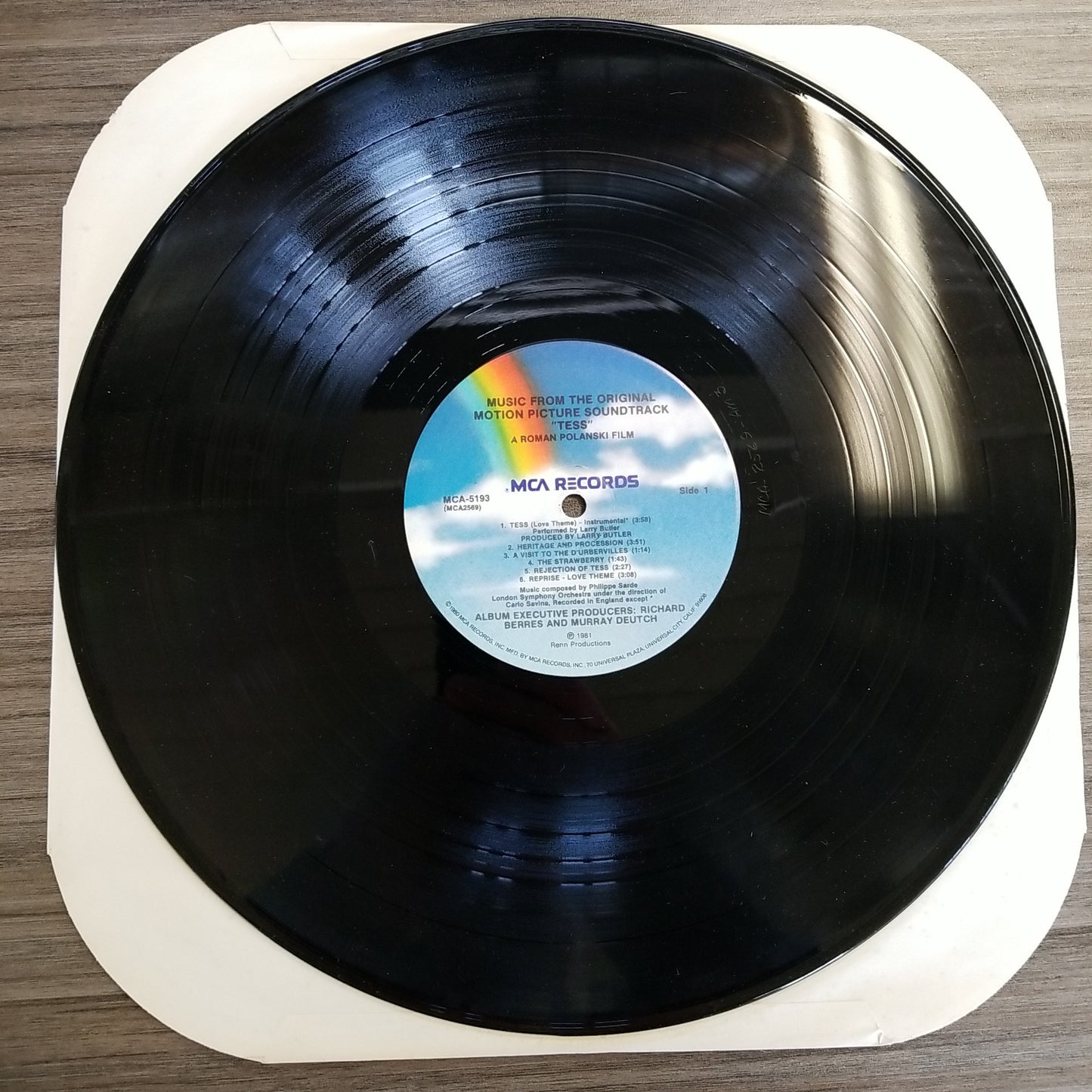 Philippe Sarde - 'Tess' - Music From The Original Motion Picture VG+/VG+
