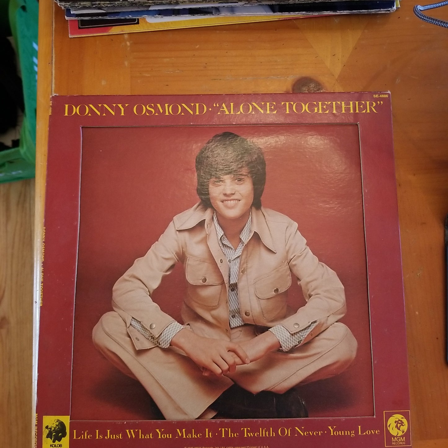 Donny Osmond - Alone Together (1973, MGM Records) VG/VG