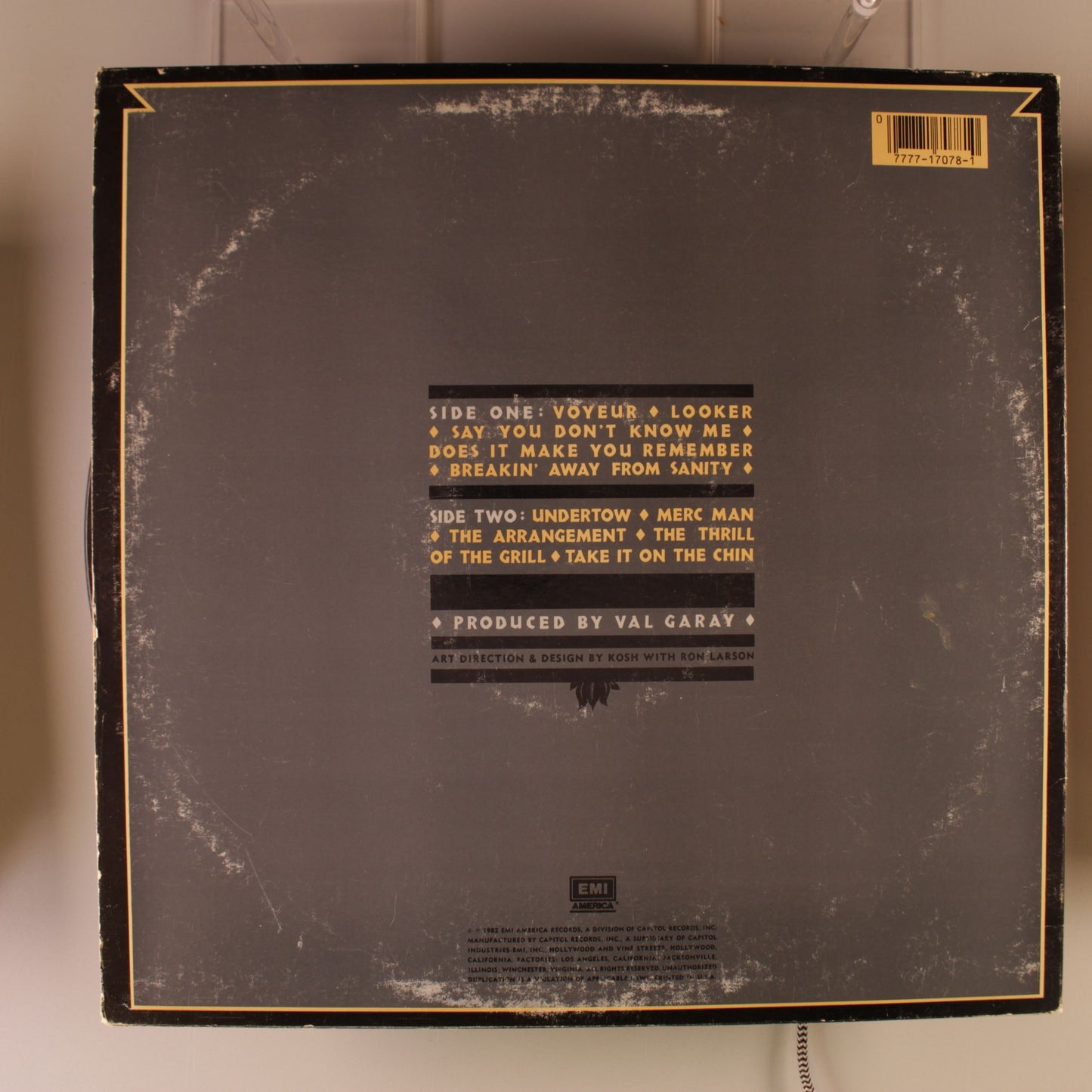 Kim Carnes - Voyeur (1982, EMI America)