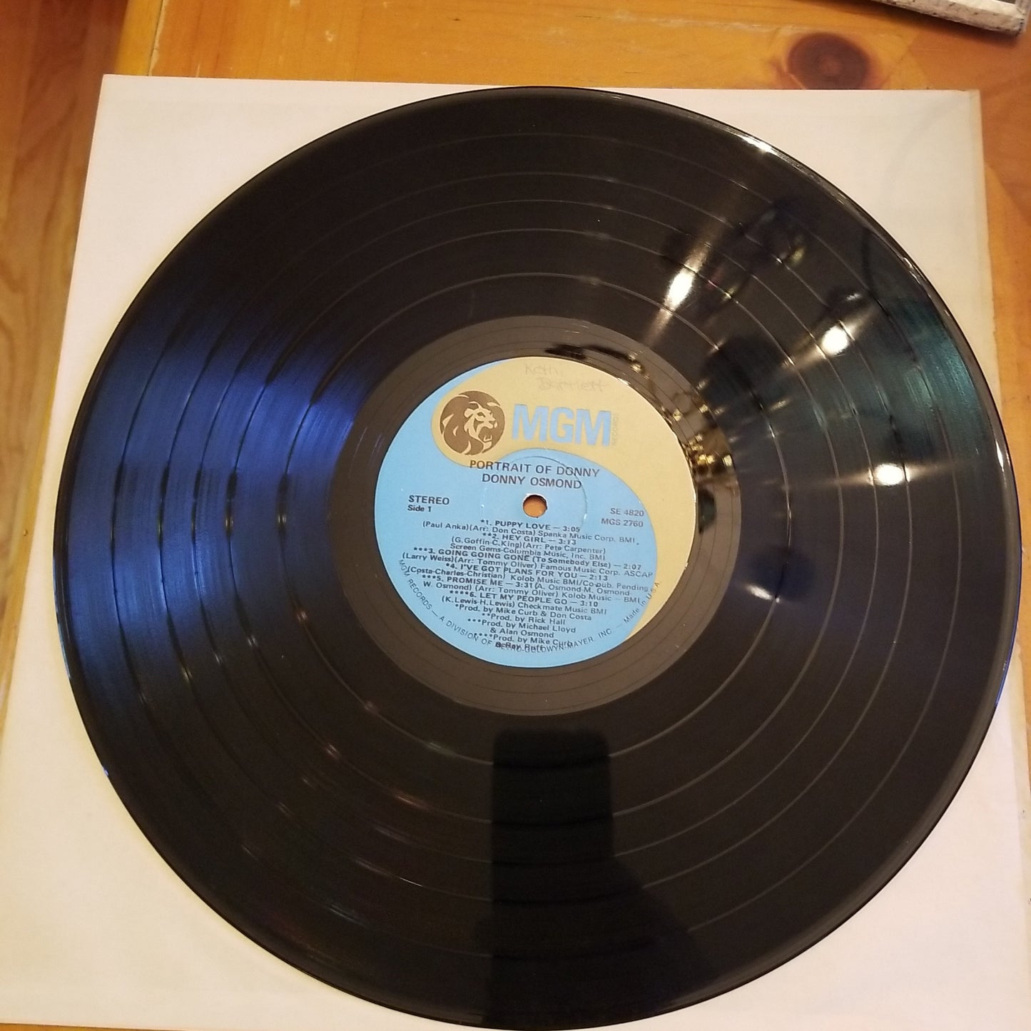 Donny Osmond - Portrait Of Donny (1972, MGM Records) VG/VG