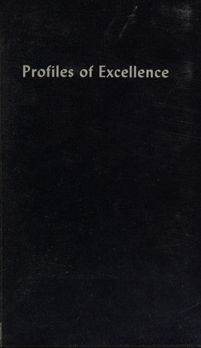 Profiles of Excellence — cover